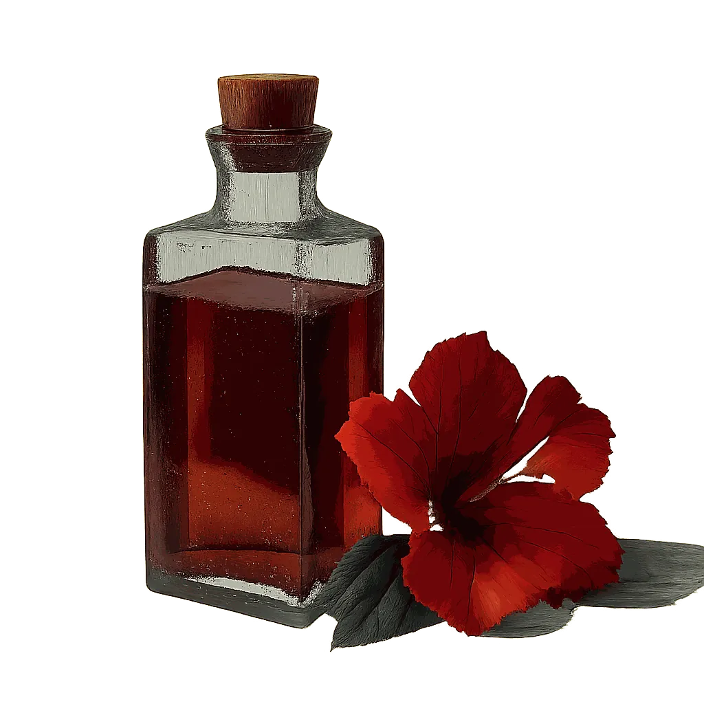 Hibiscus syrup